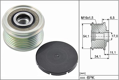 Schaeffler Ina Generatorfreilauf [Hersteller-Nr. 535017910] für Citroën, Fiat, Lancia, Peugeot von Schaeffler INA