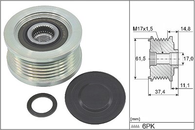 Schaeffler Ina Generatorfreilauf [Hersteller-Nr. 535034810] für Fiat, Lancia von Schaeffler INA