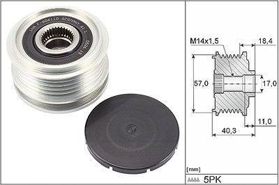 Schaeffler Ina Generatorfreilauf [Hersteller-Nr. 535029510] für Hyundai, Kia von Schaeffler INA