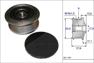 Schaeffler Ina Generatorfreilauf [Hersteller-Nr. 535012310] für Mercedes-Benz von Schaeffler INA