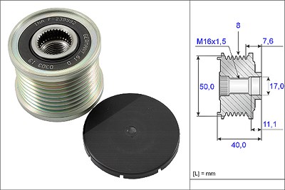 Schaeffler Ina Generatorfreilauf [Hersteller-Nr. 535011910] für Mercedes-Benz von Schaeffler INA