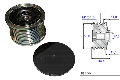 Schaeffler Ina Generatorfreilauf [Hersteller-Nr. 535010810] für Mercedes-Benz von Schaeffler INA