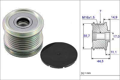 Schaeffler Ina Generatorfreilauf [Hersteller-Nr. 535004210] für Mercedes-Benz von Schaeffler INA