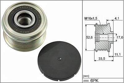 Schaeffler Ina Generatorfreilauf [Hersteller-Nr. 535002510] für Porsche von Schaeffler INA