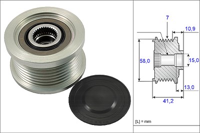 Schaeffler Ina Generatorfreilauf [Hersteller-Nr. 535017310] für Toyota von Schaeffler INA