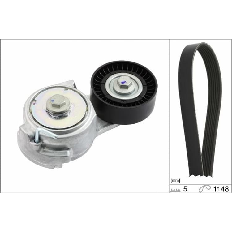 Ina Keilrippenriemensatz Abarth Alfa Romeo Fiat Ford Lancia Opel von INA