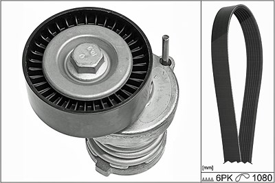 Schaeffler Ina Keilrippenriemensatz [Hersteller-Nr. 529010310] für Audi, Skoda, Seat, VW von Schaeffler INA