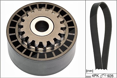 Schaeffler Ina Keilrippenriemensatz [Hersteller-Nr. 529010010] für Dacia, Nissan, Renault von Schaeffler INA