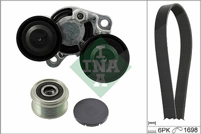 Schaeffler Ina Keilrippenriemensatz [Hersteller-Nr. 529020620] für BMW von Schaeffler INA