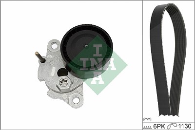 Schaeffler Ina Keilrippenriemensatz [Hersteller-Nr. 529047610] für VW, Audi, Skoda, Seat von Schaeffler INA