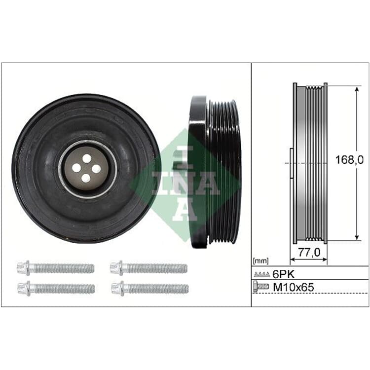 Ina Riemenscheibensatz f?r Kurbelwelle BMW 1er 3er 5er X1 X3 von INA