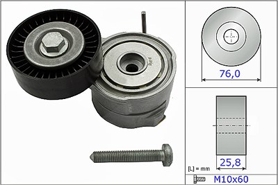 Schaeffler Ina Riemenspanner, Keilrippenriemen [Hersteller-Nr. 534037510] für Audi, VW von Schaeffler INA