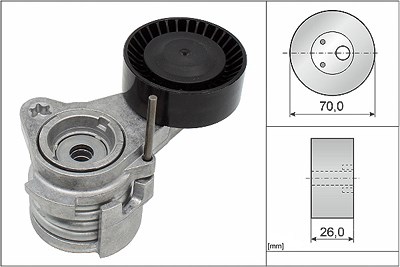 Schaeffler Ina Riemenspanner, Keilrippenriemen [Hersteller-Nr. 534025210] für BMW von Schaeffler INA