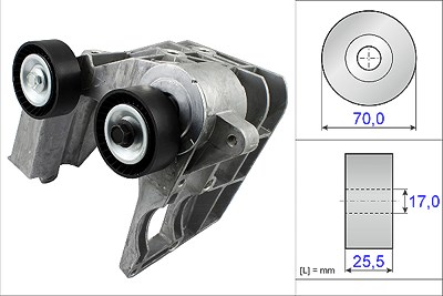 Schaeffler Ina Riemenspanner, Keilrippenriemen [Hersteller-Nr. 534046710] für Ford von Schaeffler INA