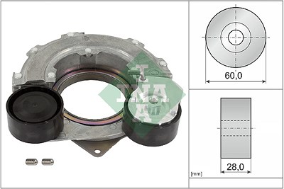 Schaeffler Ina Riemenspanner, Keilrippenriemen [Hersteller-Nr. 534070710] für Hyundai, Kia von Schaeffler INA