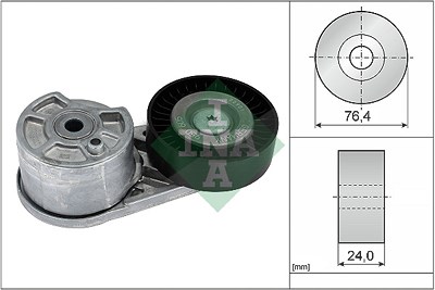 Schaeffler Ina Riemenspanner, Keilrippenriemen [Hersteller-Nr. 534072710] für Ford von Schaeffler INA