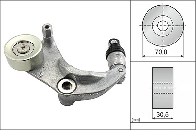 Schaeffler Ina Riemenspanner, Keilrippenriemen [Hersteller-Nr. 534031610] für Honda von Schaeffler INA