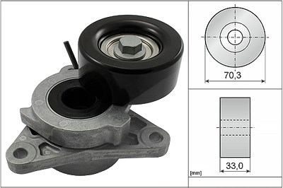 Schaeffler Ina Riemenspanner, Keilrippenriemen [Hersteller-Nr. 534060610] für Infiniti, Nissan von Schaeffler INA