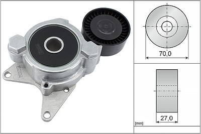 Schaeffler Ina Riemenspanner, Keilrippenriemen [Hersteller-Nr. 534017410] für Lexus, Toyota von Schaeffler INA