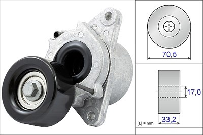 Schaeffler Ina Riemenspanner, Keilrippenriemen [Hersteller-Nr. 534043510] für Nissan von Schaeffler INA