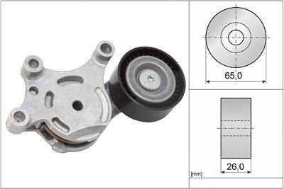 Schaeffler Ina Spannarm, Keilrippenriemen [Hersteller-Nr. 534007520] für Citroën, Ford, Mazda, Mini, Mitsubishi, Peugeot, Suzuki, Volvo von Schaeffler INA