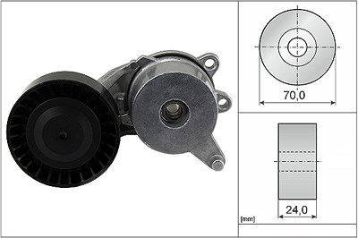 Schaeffler Ina Spannarm, Keilrippenriemen [Hersteller-Nr. 534055310] für Citroën, Peugeot, Toyota von Schaeffler INA