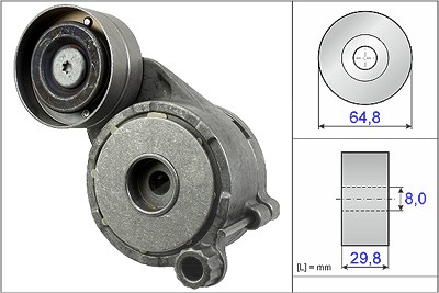 Schaeffler Ina Spannarm, Keilrippenriemen [Hersteller-Nr. 534050610] für Mercedes-Benz von Schaeffler INA