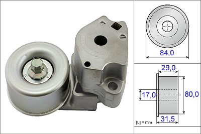 Schaeffler Ina Spannarm, Keilrippenriemen [Hersteller-Nr. 534047710] für Mitsubishi von Schaeffler INA