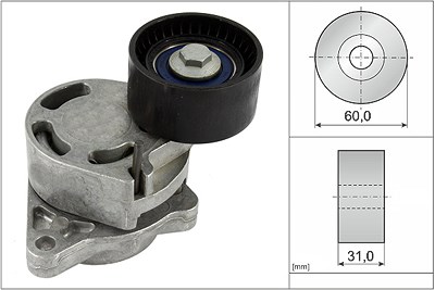 Schaeffler Ina Spannarm, Keilrippenriemen [Hersteller-Nr. 534031710] für Nissan, Opel, Renault von Schaeffler INA