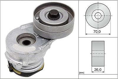 Schaeffler Ina Spannarm, Keilrippenriemen [Hersteller-Nr. 534008230] für Chevrolet, Opel von Schaeffler INA