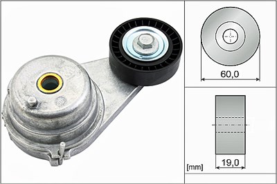 Schaeffler Ina Spannarm, Keilrippenriemen [Hersteller-Nr. 534054110] für Smart von Schaeffler INA