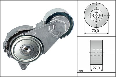 Schaeffler Ina Spannarm, Keilrippenriemen [Hersteller-Nr. 534040810] für Toyota, Subaru von Schaeffler INA