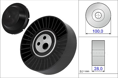 Schaeffler Ina Spannrolle, Keilrippenriemen [Hersteller-Nr. 531063520] für Alfa Romeo, Fiat, Lancia von Schaeffler INA