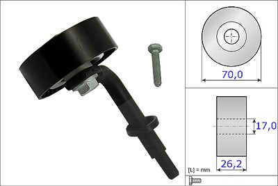 Schaeffler Ina Spannrolle, Keilrippenriemen [Hersteller-Nr. 531078310] für BMW von Schaeffler INA