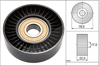 Schaeffler Ina Spannrolle, Keilrippenriemen [Hersteller-Nr. 531067730] für Mercedes-Benz von Schaeffler INA