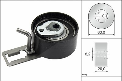 Schaeffler Ina Spannrolle, Zahnriemen [Hersteller-Nr. 531085010] für Citroën, Fiat, Ford, Mazda, Peugeot, Volvo von Schaeffler INA