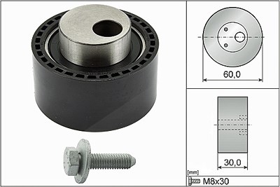 Schaeffler Ina Spannrolle, Zahnriemen [Hersteller-Nr. 531026410] für Citroën, Fiat, Lancia, Peugeot, Suzuki von Schaeffler INA