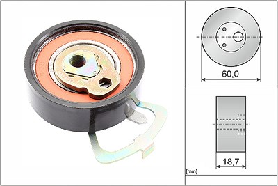 Schaeffler Ina Spannrolle, Zahnriemen [Hersteller-Nr. 531033910] für Audi, Seat, Skoda, VW von Schaeffler INA