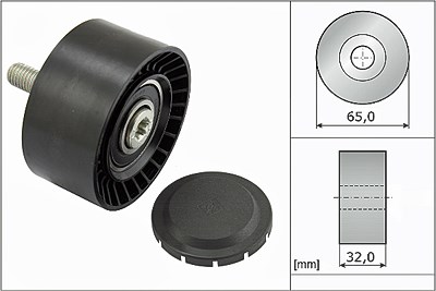 Schaeffler Ina Umlenk-/Führungsrolle, Keilrippenriemen [Hersteller-Nr. 532066010] für Alpina, BMW von Schaeffler INA