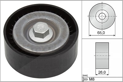 Schaeffler Ina Umlenk-/Führungsrolle, Keilrippenriemen [Hersteller-Nr. 532062110] für Opel, Saab, Chevrolet von Schaeffler INA