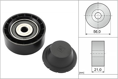 Schaeffler Ina Umlenk-/Führungsrolle, Keilrippenriemen [Hersteller-Nr. 532026010] für Dacia, Nissan, Renault von Schaeffler INA