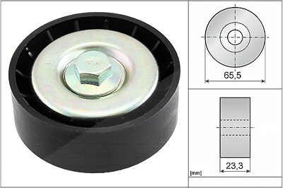 Schaeffler Ina Umlenk-/Führungsrolle, Keilrippenriemen [Hersteller-Nr. 532029510] für Fiat, Lancia von Schaeffler INA