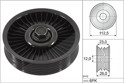 Schaeffler Ina Umlenk-/Führungsrolle, Keilrippenriemen [Hersteller-Nr. 532059410] für Chevrolet, Daewoo von Schaeffler INA