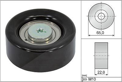 Schaeffler Ina Umlenk-/Führungsrolle, Keilrippenriemen [Hersteller-Nr. 532063910] für Hyundai, Kia von Schaeffler INA