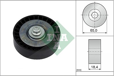 Schaeffler Ina Umlenk-/Führungsrolle, Keilrippenriemen [Hersteller-Nr. 532091310] für Ford, Ford Usa von Schaeffler INA