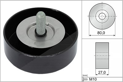 Schaeffler Ina Umlenk-/Führungsrolle, Keilrippenriemen [Hersteller-Nr. 532065810] für Hyundai, Kia von Schaeffler INA