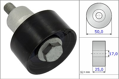 Schaeffler Ina Umlenk-/Führungsrolle, Zahnriemen [Hersteller-Nr. 532075310] für Audi, Seat, Skoda, VW von Schaeffler INA