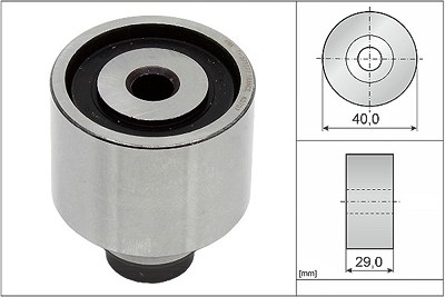 Schaeffler Ina Umlenk-/Führungsrolle, Zahnriemen [Hersteller-Nr. 532062310] für VW, Skoda, Seat, Audi, Man von Schaeffler INA