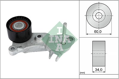 Schaeffler Ina Umlenk-/Führungsrolle, Zahnriemen [Hersteller-Nr. 532099910] für Volvo von Schaeffler INA