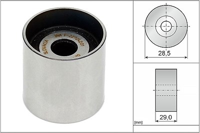 Schaeffler Ina Umlenk-/Führungsrolle, Zahnriemen [Hersteller-Nr. 532016110] für Seat, Porsche, Skoda, Man, Audi, VW von Schaeffler INA